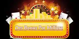 Bonus sans dépôt au casino